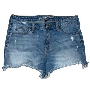 Universal Thread Women’s Raw Distressed Hem Jean Shorts Size 28/10